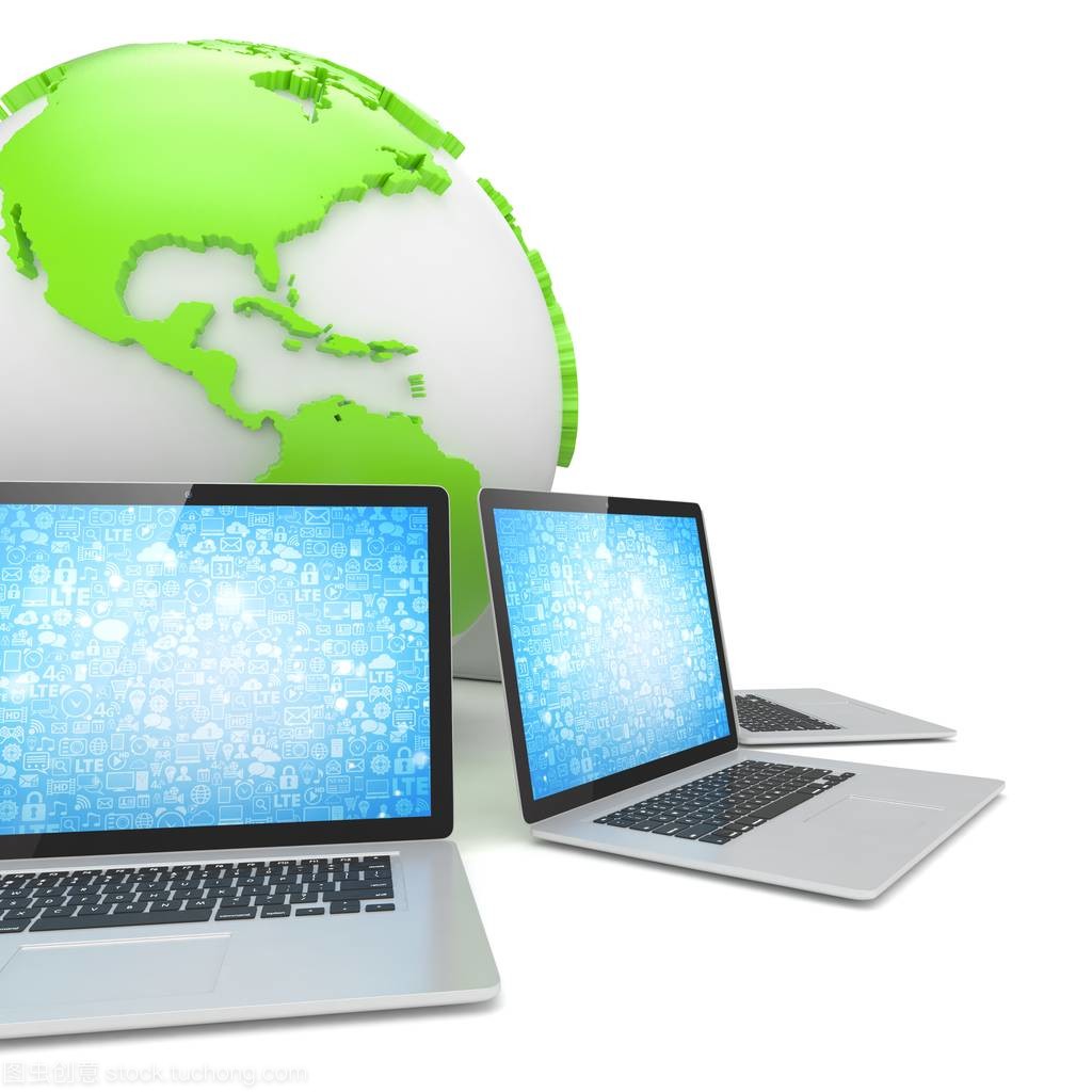 地球全球笔记本电脑网络 计算机网络技术的融合与演进